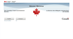 Desktop Screenshot of infoexport.gc.ca